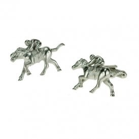 Onyx Art Horse and Rider Cufflinks CK400