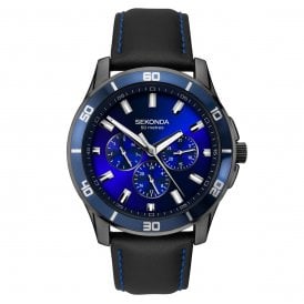 Sekonda Mens Midnight Blue and Black Watch 1634