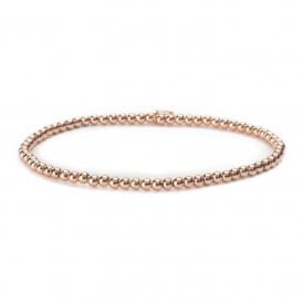 Sparkling Jewels Rose Gold Saturn Bracelets