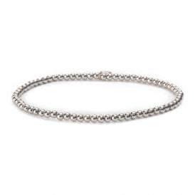 Sparkling Jewels Silver Saturn Bracelet