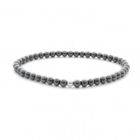 Sparkling Jewels Hematite Saturn Bracelet