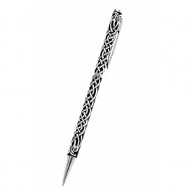Sea Gems Black Chrome Celtic Pen 0001