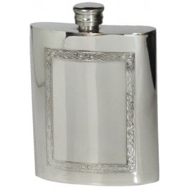 60Z CELTIC HIP FLASK
