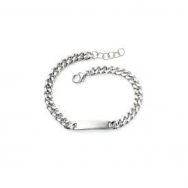 Children's Sterling Silver ID Bracelet B5077