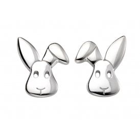 Bunny Face Stud Earrings E5423