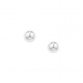 Sterling Silver Ball Studs SE489A