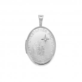 Saint Christopher Locket SP348B