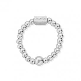 ChloBo Sterling Silver Medium Mini Ring SRM2