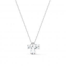 Swarovski Mesmera Rhodium Plated Cluster Pendant 5571077