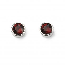 January Birthstone Stud Earrings E5562 by Beginnings