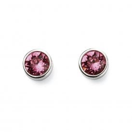 October Birthstone Stud Earrings E5565 by Beginnings