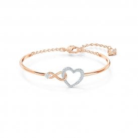 Swarovski Hyperbola Infinity Heart Bangle 5518869