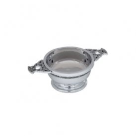 Celtic Band Chrome Plated Quaich