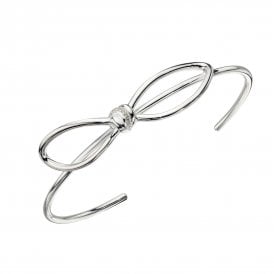 Cubic Zirconia Knot Bangle B5299C