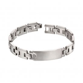 Fred Bennett Steel Section Id Bracelet B5117
