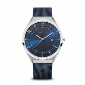 Bering Ultra Slim Brushed Silver Gents Watch18740-307