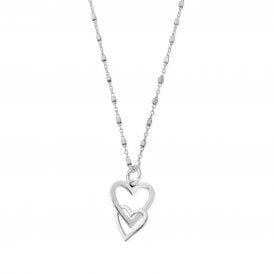 ChloBo Interlocking Love Heart Necklace SNDC572