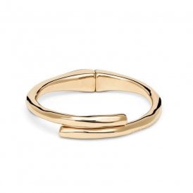 UNOde50 Meeting Point Gold Plated Bangle PUL2187ORO000L