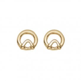 UNOde50 Gameof3 Gold Plated Earrings PEN0773ORO0000U