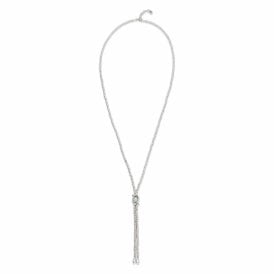 UNOde50 Little Moon Silver Plated Necklace COL1691AZUMTL