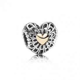 Pandora Vintage Heart Charm 791275