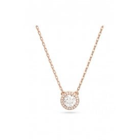 Swarovski Una Rose Gold-Tone Plated Pendant 5636272