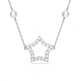 Swarovski Stella Stars Crystal Pearl Necklace 5645379