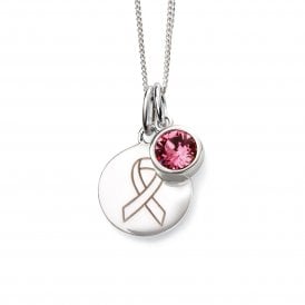 Pink Ribbon Foundation Pendant Z1680