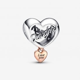 Pandora Love You Daughter Heart Charm 782327C00