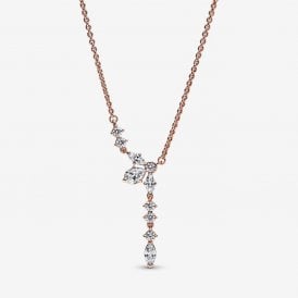 Pandora Sparkling Herbarium Cluster Drop Collier N 382386C01-45