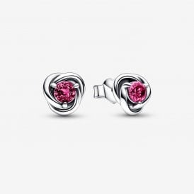 Pandora October Birthstone Eternity Stud Earrings 292334C05