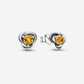 Pandora November Birthstone Eternity Stud Earrings 292334C04