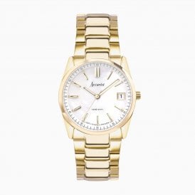 Accurist Ladies Everyday Golden Watch 74005