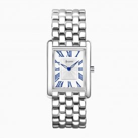 Accurist Rectangle Stainless Steel Bracelet Watch 71007
