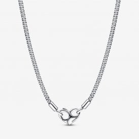 The Pandora Moments Studded Chain Necklace 392451C00-45