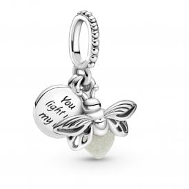 Pandora Glow-in-the-dark Firefly Dangle Charm 799352C01