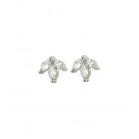 Edblad Laurel Studs Rhodium 125156
