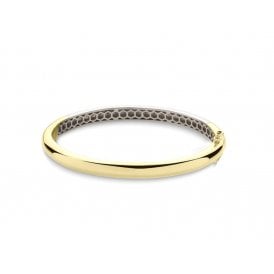 Gold Plated Polished Band Bangle