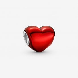 Pandora Metallic Red Heart Charm 799291C02