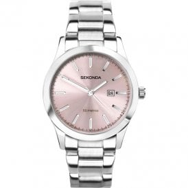 Sekonda Colour Pop Pink Stainless Steel Watch 40398