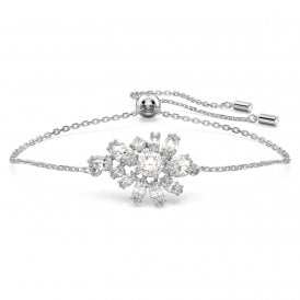 Swarovski White Flower Gema Bracelet 5644684