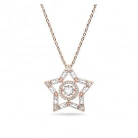 Swaovski Rose Gold Stella Star pendant 5645463