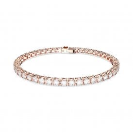 Swarovski Rose Gold Matrix Tennis bracelet 5657659