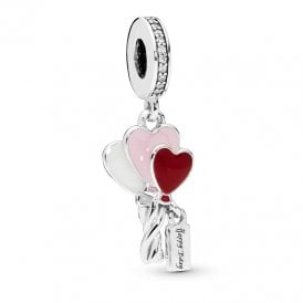Pandora Happy Bday Balloon Dangle Charm 798076CZ