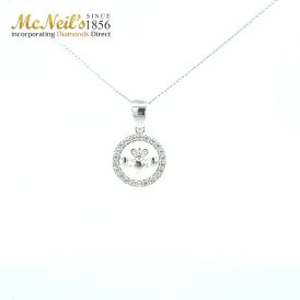 Claddagh Pendant with 16" Chain HSP033B