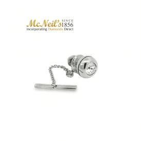 Crystal Set Tie Pin TP01