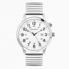Sekonda Easy Reader Mens Silver Watch 30126