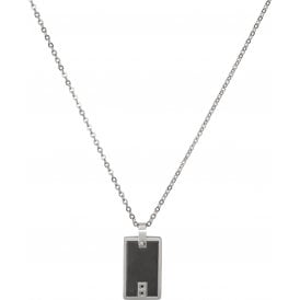 Unique & Co Stainless Steel Dog Tag Mens Necklace AN-107