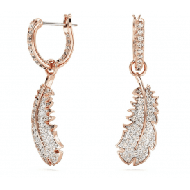 Swarovski Idyllia Feather Drop Earrings 5663486