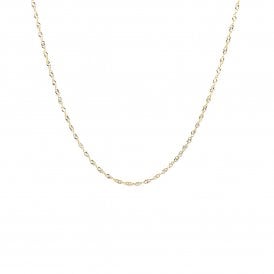 Ibb 9CT Yellow Gold 20" Diamond Cut Curb Chain 1.13.0465